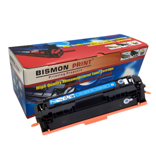 ตลับหมึกเทียบเท่า Toner Cartridge Compatible HP W2221A Cyan, HP 222A Remanufactured